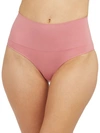 Spanx Plus Size Everyday Shaping Brief In Ballet Rouge