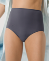 Soma Vanishing Tummy Retro Shaping Brief In Gray Ink