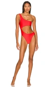 Jade Swim Luna One Piece In Poppy Sheen
