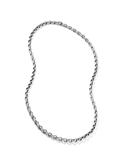 David Yurman 7mm Sterling Silver Torqued Chain Necklace