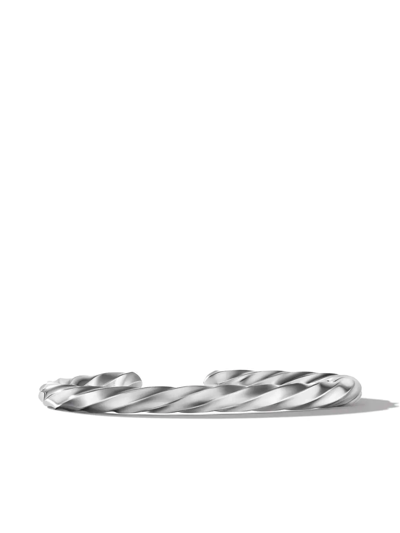 David Yurman 5.5mm Cable Edge Bracelet In Silver