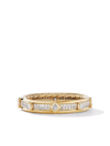 DAVID YURMAN 18KT YELLOW GOLD MODERN RENAISSANCE DIAMOND RING