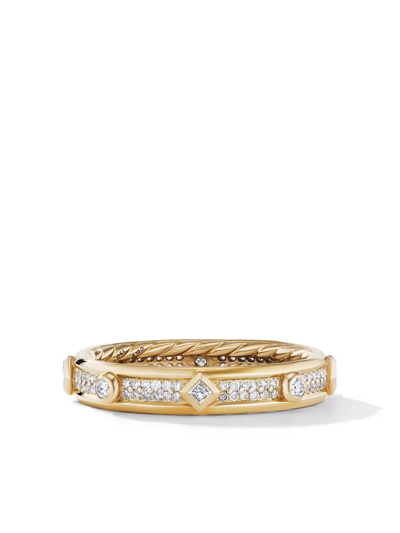 David Yurman Modern Renaissance 18-karat Gold Diamond Ring