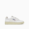Autry 01 Low Sneakers In Wht/red