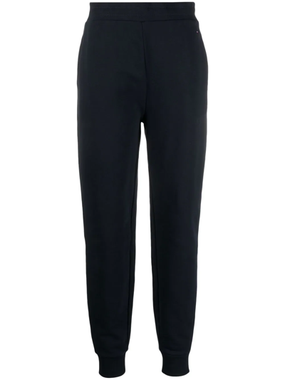 Tommy Hilfiger Elasticated-waistband Track Pants In Blue