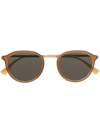 MYKITA TINTED-LENS ROUND-FRAME SUNGLASSES