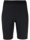 Givenchy Logo-waistband Biker Shorts In Black
