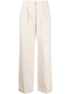 APC STRAIGHT-LEG TAILORED TROUSERS