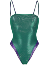 OSEREE MAILLOT LAYERED ONE-PIECE