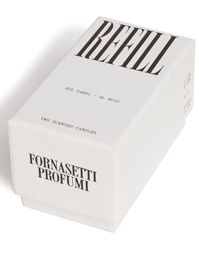 Fornasetti Refill Candles (set Of 2) In White