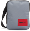 HUGO grey REPORTER MESSENGER BAG