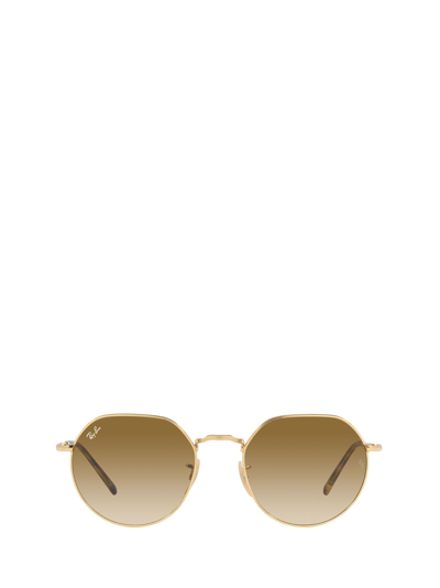 Ray Ban Rb3565 Arista 53mm Square Sunglasses In Arista