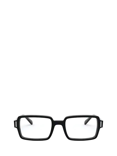 Ray Ban Rx5473 Benji Acetate Rectangle-frame Glasses In Black