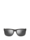 RAY BAN RB4165 RUBBER GREY/GREY TRANSP. SUNGLASSES