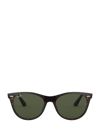 Ray Ban 55mm Round Wayfarer Sunglasses - Havana Solid In Tortoise