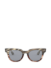 Ray Ban Rb2168 Grey Gradient Brown Stripped Sunglasses In Grey Gradient Brown Stripped