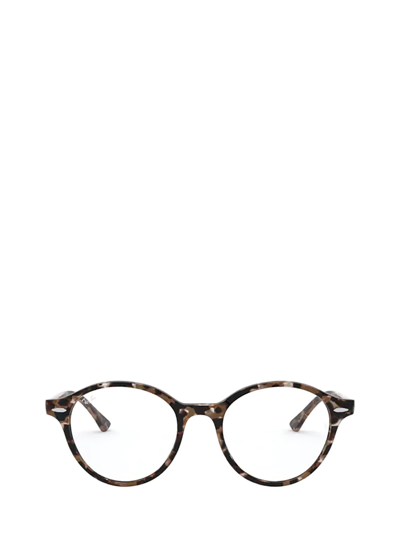 Ray Ban Rx7118 Shiny Brown Havana Unisex Eyeglasses