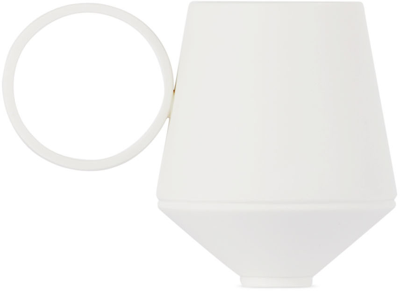 Editions Milano White Porcelain Circle Mug