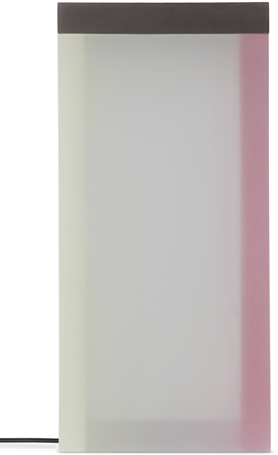 Forever Studio Ssense Exclusive Pink & Green Flat Lamp, North America