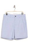 Original Penguin Slim Feeder Stripe Shorts In Bering Sea