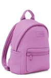 Dagne Dover Small Dakota Neoprene Backpack In Violet