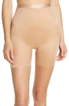 Skims Barely There Shapewear Low Back Shorts In Clay