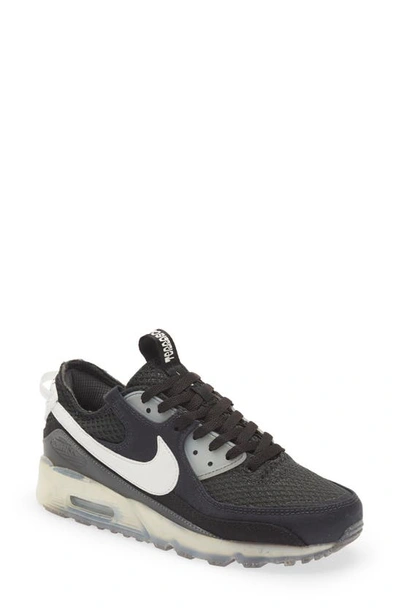 Nike Air Max Terrascape 90 Sneaker In Black/white