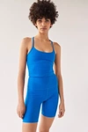 Beyond Yoga Space-dye Slim Racerback Tank Top In Sky