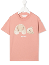 PALM ANGELS TEDDY-PRINT COTTON T-SHIRT