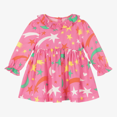 Stella Mccartney Kids Baby Girls Pink Star Dress Set