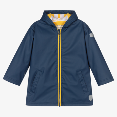 Hatley Navy Blue & Yellow Raincoat