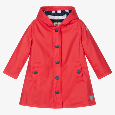 Hatley Red Hooded Raincoat