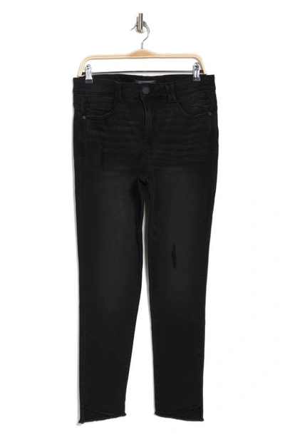 Democracy Slim-fit Jeans In Bkv - Black Vintage