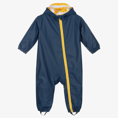 Hatley Babies' Navy Blue Waterproof Rainsuit