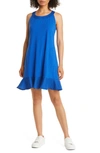 Tommy Bahama Marina Ruffle Hem Tank Dress In Old Royal