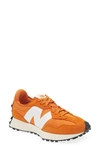 New Balance 327 Sneaker In Vintage Orange/ White