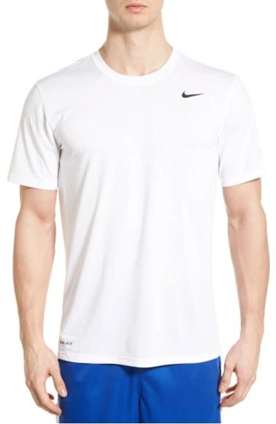 Nike 'legend 2.0' Dri-fit Training T-shirt In White