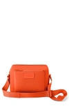 Dagne Dover Micah Water Resistant Crossbody Bag In Goji