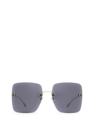 Gucci Gg1147s Gold Female Sunglasses