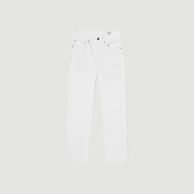 Or Slow 107 Ivy Fit Cotton Jeans White Orslow