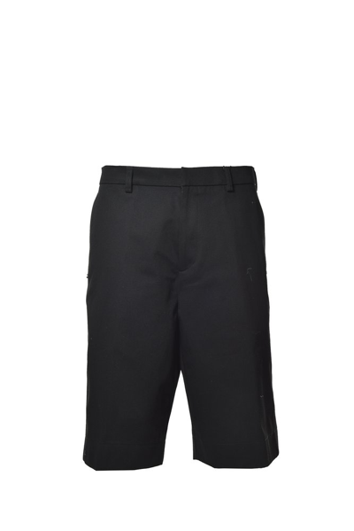 Etro High Waisted Bermuda Shorts In Black