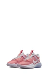 Nike Kids' Air Zoom Crossover Gs Basketball Shoe In Pink Salt/ White