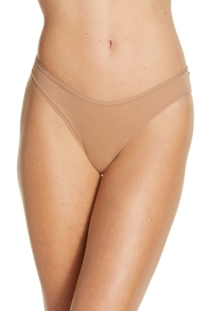 Skims Fits Everybody Thong In Sienna