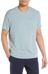 Tommy John Second Skin Pocket Sleep T-shirt In Solid Slate