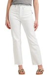 Silver Jeans Co. Highly Desirable High Waist Straight Leg Corduroy Jeans In White