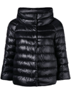 Herno Sofia Nylon Cape In Black