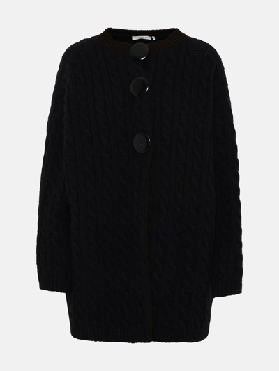 Charlott Wool Coat In Black
