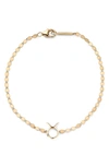 Lana Jewelry Women's Twenty 14k Gold & Diamond Taurus Bracelet