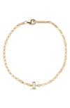 Lana Jewelry Women's Twenty 14k Gold & Diamond Gemini Bracelet