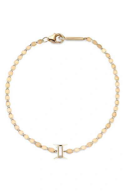 Lana Jewelry Women's Twenty 14k Gold & Diamond Gemini Bracelet
